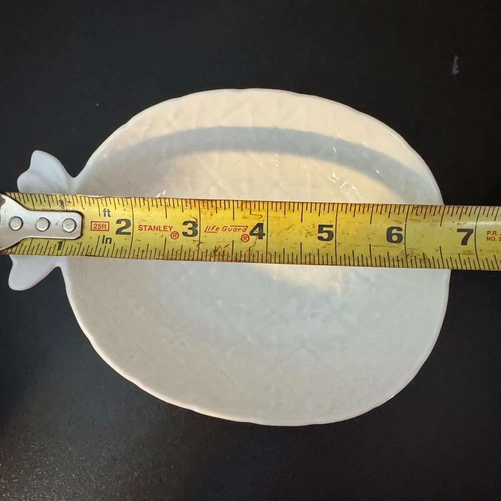 Vintage Shoei China White Ceramic Fruit Serving Dishes - Set of 6